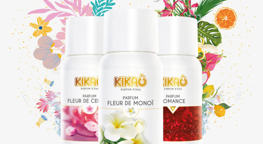 Parfums Kikao chez Décors Jardins, disponibles sur stock